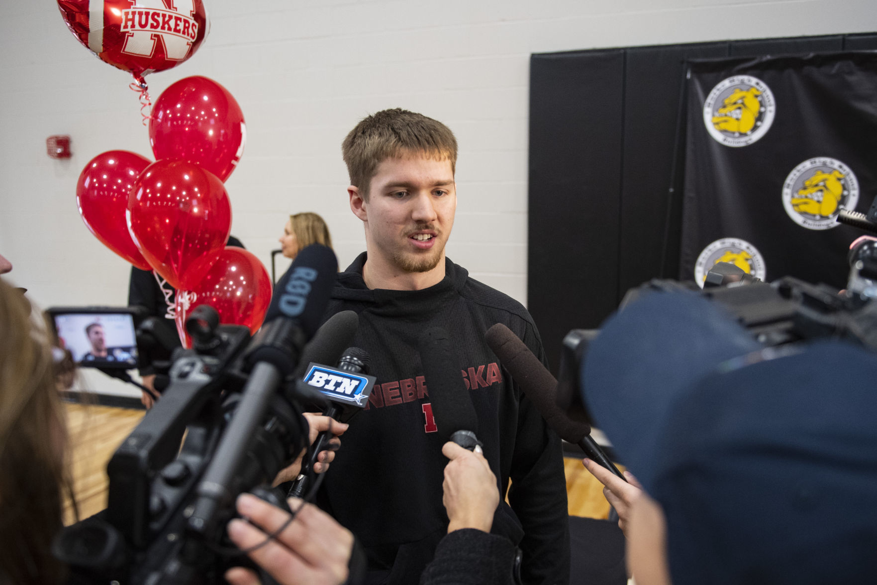 Omaha Burke signing ceremony, 12.19